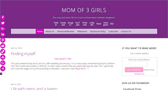 Desktop Screenshot of momof3girls.net
